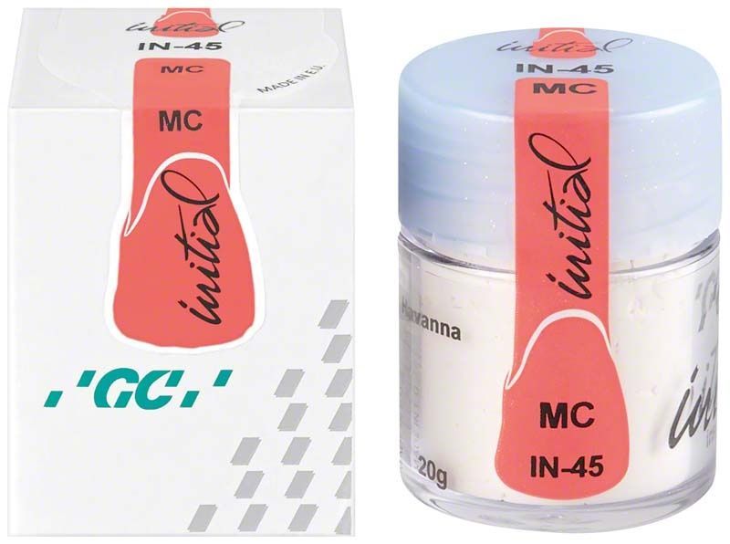 GC Initial MC INside 20g IN-45 Havanna Zahnkeramik mit Verpackung.