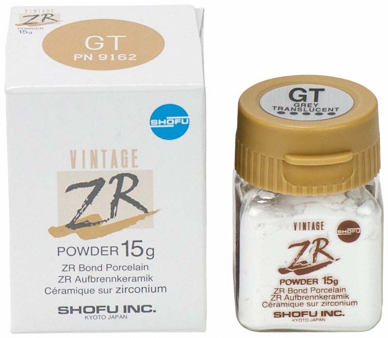 Vintage ZR Enamel Effekt GT 15g in Glasbehälter mit Verpackung.