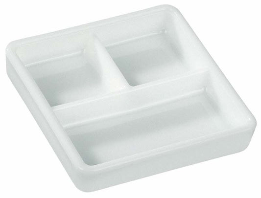 Image of Normenschale Opalglas Nr. 15 - für Bohrer & Wattepellets , 1/2 Normgröße