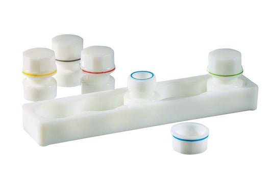 Image of Flaschenständer Opalglas gerade, für 5 Dappen-/Kappengläser