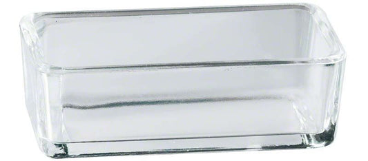 Klarglas-Instrumentenschale, rechteckig, 120 x 60 x 40 mm.