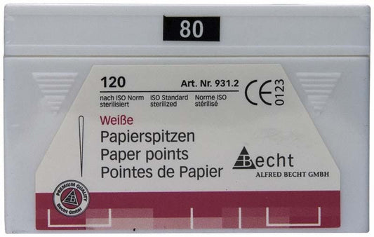 Image of Weiße Papierspitzen Gr. 80 , 120er