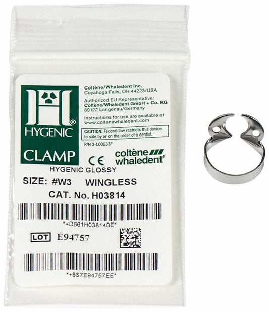 Image of HYGENIC® flügellose Klammer Nr.W3 für Molaren