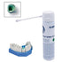 Hochwertiges Occlusionsspray Occlu® Spray plus mit Zahnmodell und Kroneninnenseite.
