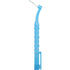 Interdentalbürstenhalter Pic-Brush® Intro Kit blau transparent mit Ersatzbürsten.