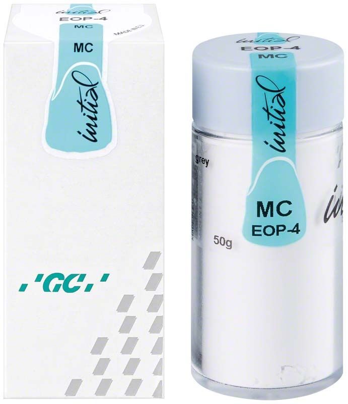 GC Initial MC Enamel Opal 50g EOP4 in weißer Verpackung.