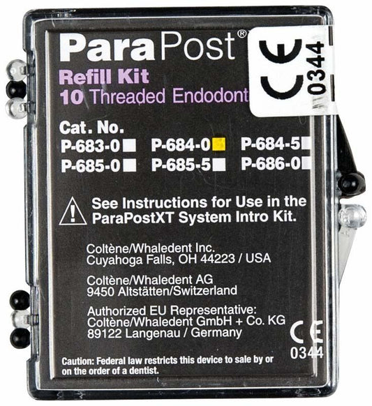 Image of ParaPost® XT™ Titan-Wurzelstifte 10er Gr. 4 gelb