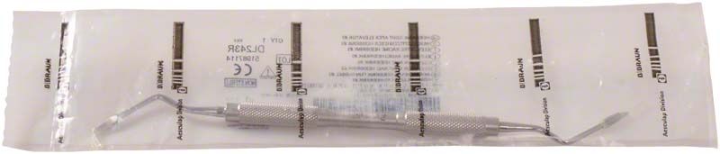 Wurzelspitzenheber n. HEIDBRINK Figur 3 in steriler Verpackung.