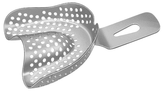 Perforierter JESCO-Form Abdrucklöffel für Zahnabformungen in der Prothetik.