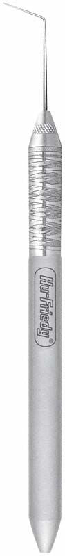 Einendige Sonde Griff 6, Figur 6A, 12mm Edelstahlinstrument.
