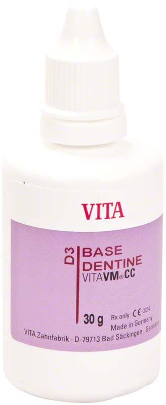 VITA VM CC Base Dentine Flasche, 30g, für dentalen Gebrauch.