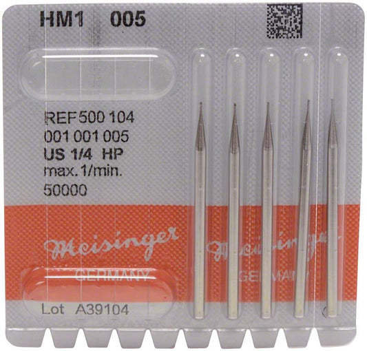 Hartmetallbohrer Querhiebverzahnung HM1 005 in Blisterverpackung.