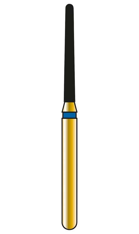 Diatech Diamantbohrer G850-314-012-10-ML in Nahaufnahme mit goldener Beschichtung.