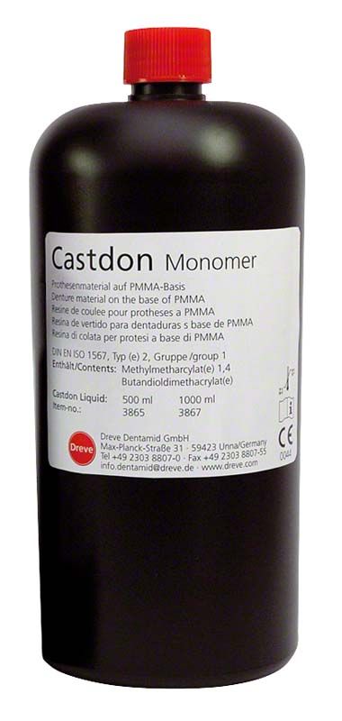 Castdon Liquid Flasche 1000ml mit rotem Verschluss und Produktetikett.