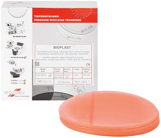 Image of BIOPLAST® Color 3,0mm rot-transparent