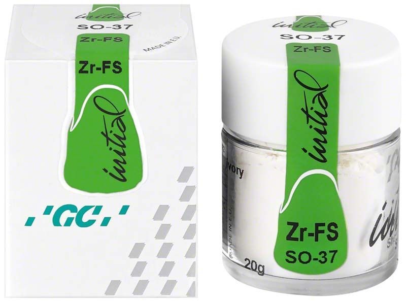 GC Initial Zr-FS Shoulder Opaque 20g Dose mit Verpackung, SO-37.