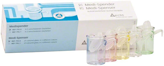 Image of Medi-Spender-Gläschen Satz mit 5 Stück