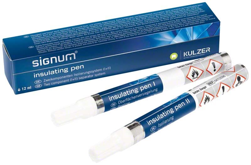 Signum® insulating pen Set mit Verpackung und zwei Isolierstiften