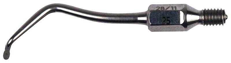 SONICflex rootplaner Spitze Form 25 kontrawinklig klein rechts aus Metall