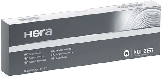 Grauer Karton mit Aufschrift "Hera" und Kulzer-Logo.