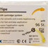 Intraoral Tips Automix 2 gelb, Packung mit 96 Stück.