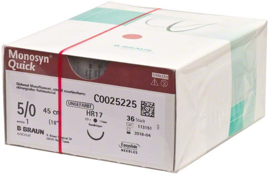 Image of Monosyn® Quick - 0,45m 5/0 HR17