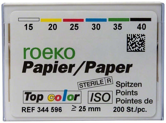 Image of ROEKO Papierspitzen Top color Normalpackung Gr. 015-040 sortiert