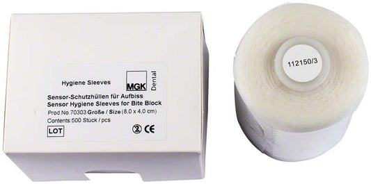 Hygiene-Schutzhüllen für Aufbiss mit Spenderbox und Rolle, 500 Stück.