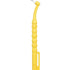 Interdentalbürstenhalter Pic-Brush® Intro Kit gelb mit Ersatzbürste.