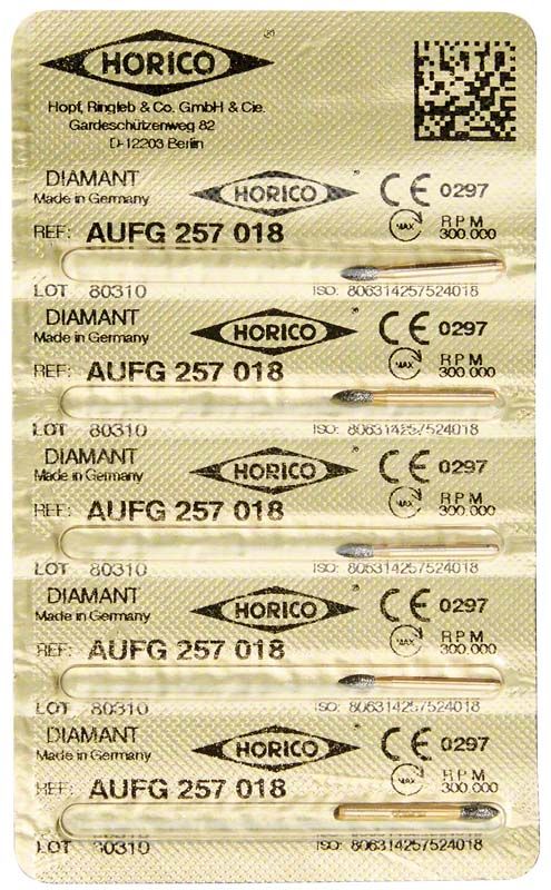 Verpackung von Löwenschleifer AuFG 257 018 mit CE-Kennzeichnung und QR-Code.