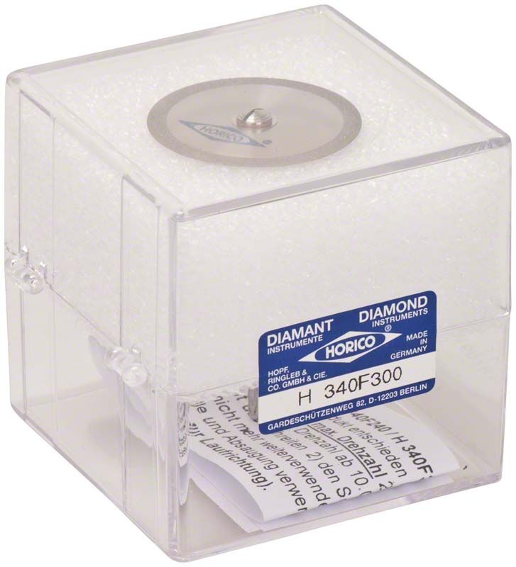 DIAFLEX® Diamantscheibe H 340F 300 in transparenter Verpackung.