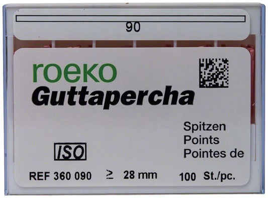 Image of ROEKO Guttapercha-Spitzen rosa (ISO)-Schiebeschachtel Gr. 090
