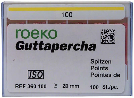 Image of ROEKO Guttapercha-Spitzen rosa (ISO)-Schiebeschachtel Gr. 100