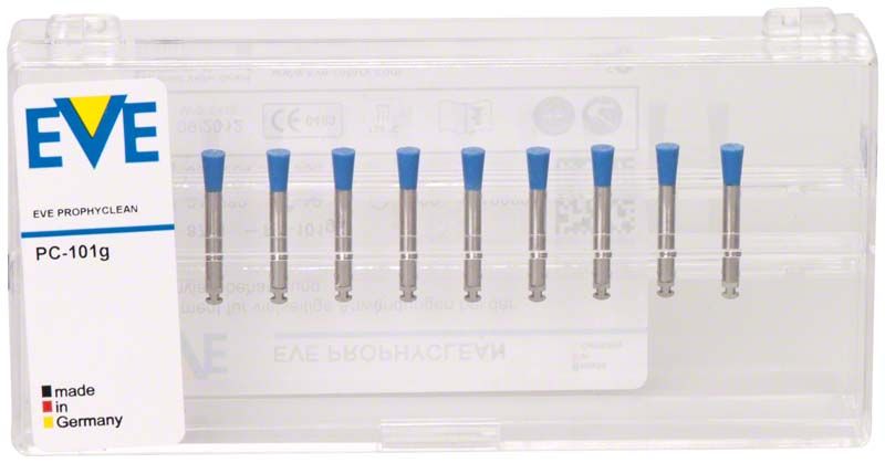 EVE PROPHYCLEAN® blau 10er Kelch grob in Kunststoffbox