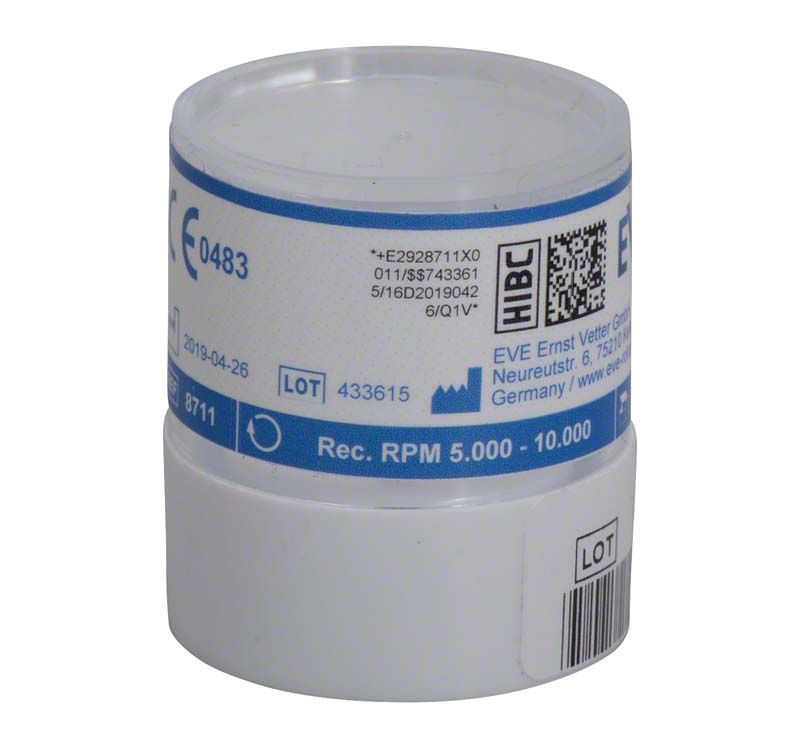 EVE PROPHYCLEAN® Granate PC111G in blauer Verpackung mit Produktinformationen.
