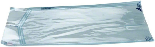 Hygofol Sterilisationstüte 150 x 300 mm aus transparentem Folienmaterial.