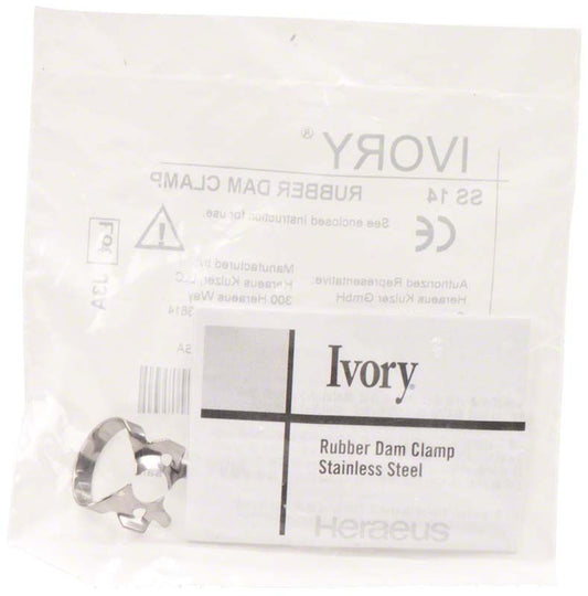 Image of Ivory® Kofferdamklammer Figur 14, OK/UK Molaren