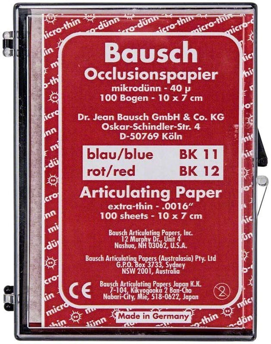 Image of Arti-Check® Occlusionspapier 40µ Bogenpackung - rot