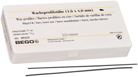 Image of Wachsprofilstäbe Bügel UK 1,6 x 4,0mm
