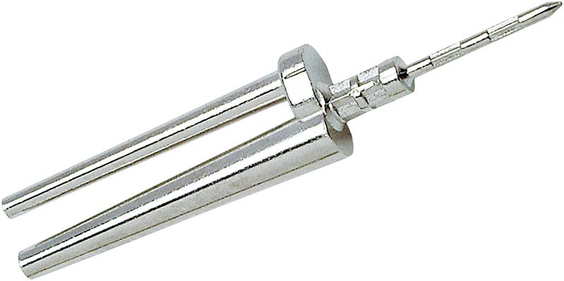 Hochwertiger Bi-Pin mit Steckstift für präzise Dentalanwendungen.