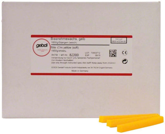 Image of Bissnehmewachs ohne Aroma Stangen 1850g gelb