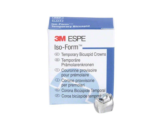 Verpackung der Iso-Form Kronen Prämolaren OK U-44 mit einer Krone.