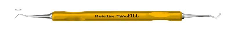 MasterLine Wiro-FILL Komposit-Instrument mit Mikro-Spatel und ergonomischem Griff.