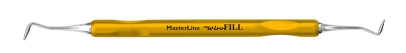 MasterLine Wiro-FILL Komposit-Instrument mit gebogenen Enden, 1,7mm und 2,0mm.