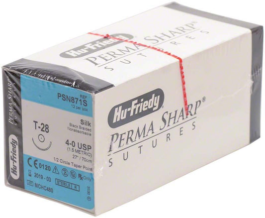 Image of Perma Sharp Nahtmaterial Seide - 4/0 T-28