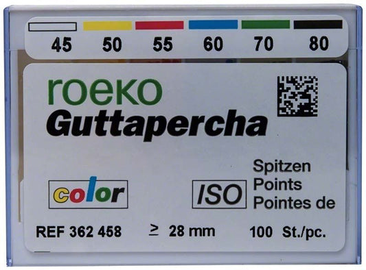 Image of ROEKO Guttapercha-Spitzen color Gr. 045-080 weiß-schwarz