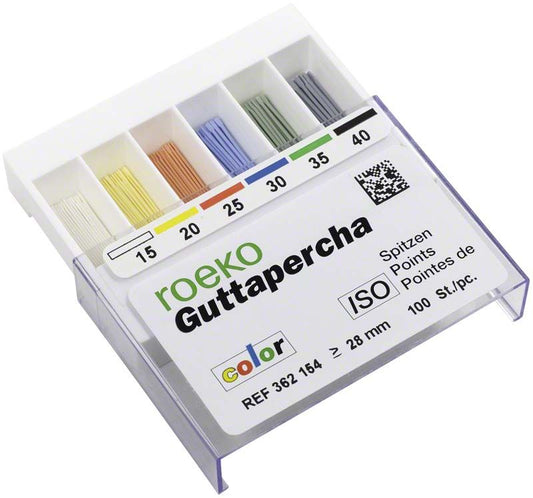 Image of ROEKO Guttapercha-Spitzen color Gr. 025 rot
