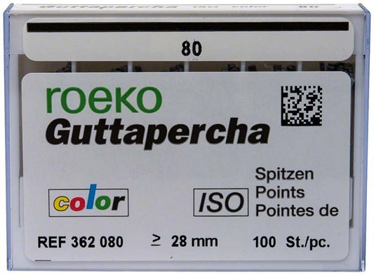 Image of ROEKO Guttapercha-Spitzen color Gr. 080 schwarz