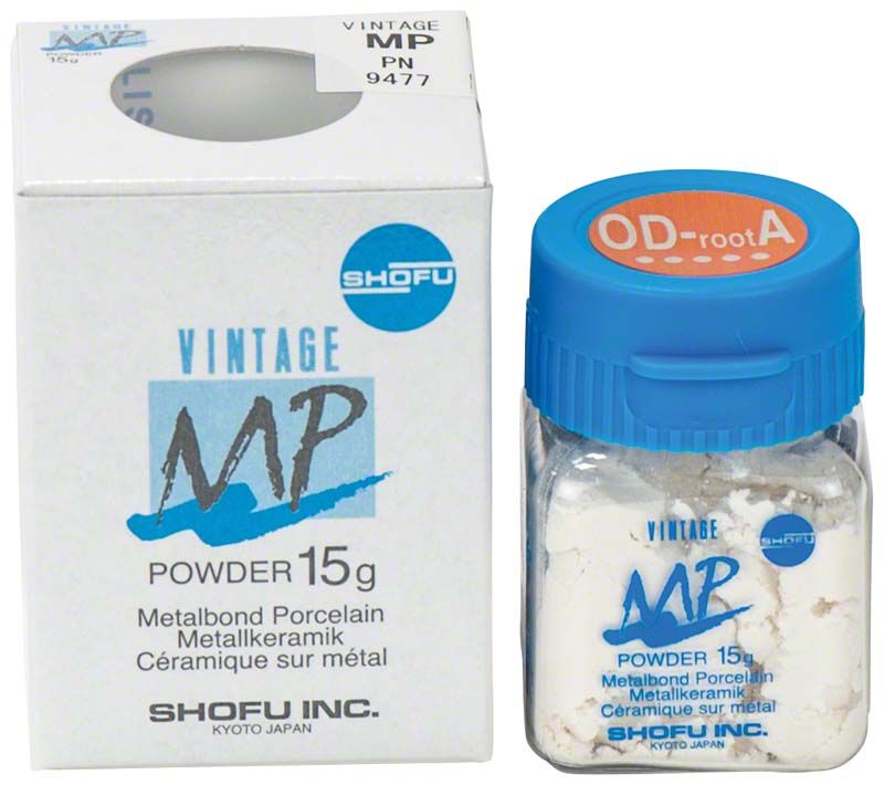 Dose mit VINTAGE MP Opaque Dentin 15g OD-Root A Pulver.