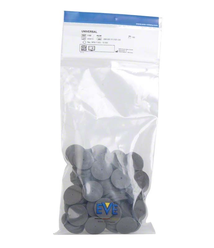 EVE Universal Silikonpolierer schwarz unmontiert 100er R22m